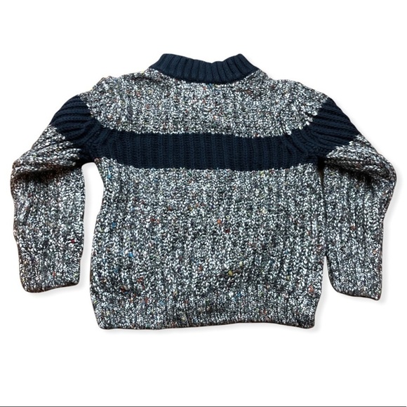 Tommy Hilfiger Boy's Chunky Knitted Cardigan Sweater - Picture 2 of 6